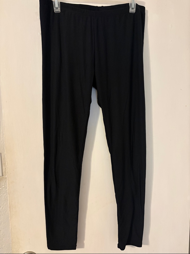 Brand New Blk Stretch Leggings Xl